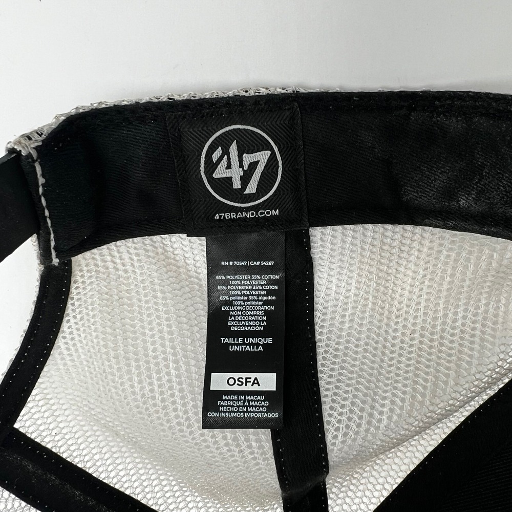 San Antonio Spurs '47 Black Trucker Hat - Picture 3 of 5